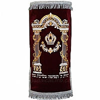 Torah mantles & Torah covers - White Torah covers & High Holidays Torah mantles