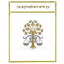 Parochet - White Paroches & Torah ark curtains