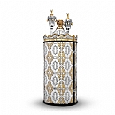 Sephardic Torah Case - Sterling Silver Sefer Torah Scroll Cases