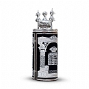 Sephardic Torah Case - Sterling Silver Sefer Torah Scroll Cases