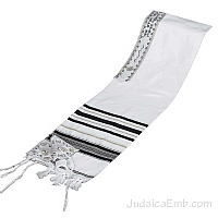 Tallit / Prayer Shawl - Synagogue Quality - Black/Gold