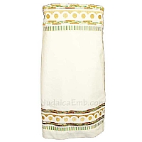 Torah Covers & Torah Mantles - White Torah covers for High Holidays