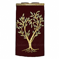 Torah Covers & Torah Mantles - White Torah covers for High Holidays