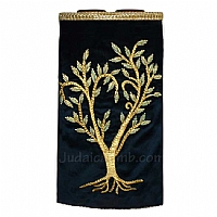 Torah Covers & Torah Mantles - White Torah covers for High Holidays