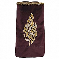 Torah Covers & Torah Mantles - White Torah covers for High Holidays