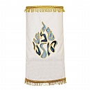 Torah Covers & Torah Mantles - White Torah covers for High Holidays