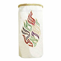 Torah Covers & Torah Mantles - White Torah covers for High Holidays