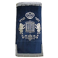 Torah mantles & Torah covers - White Torah covers & High Holidays Torah mantles