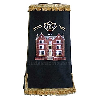 Torah mantles & Torah covers - White Torah covers & High Holidays Torah mantles