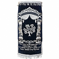 Torah mantles & Torah covers - White Torah covers & High Holidays Torah mantles