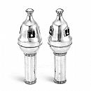 Torah Rimonim - Silver Rimonim
