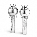 Torah Rimonim - Silver Rimonim