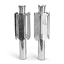 Torah Rimonim - Silver Rimonim