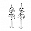Torah Rimonim - Silver Rimonim